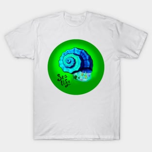 Fish Shell Art 2 T-Shirt